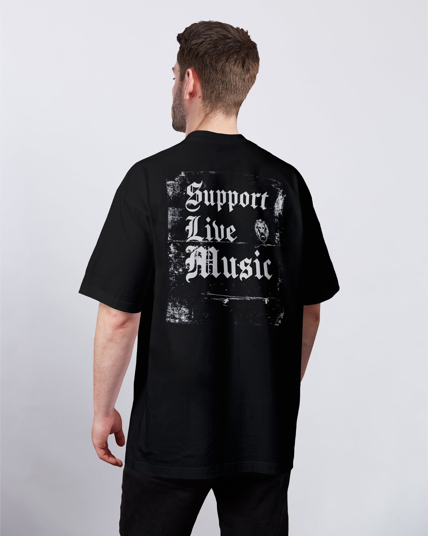 Support Live Music Boxy T-Shirt