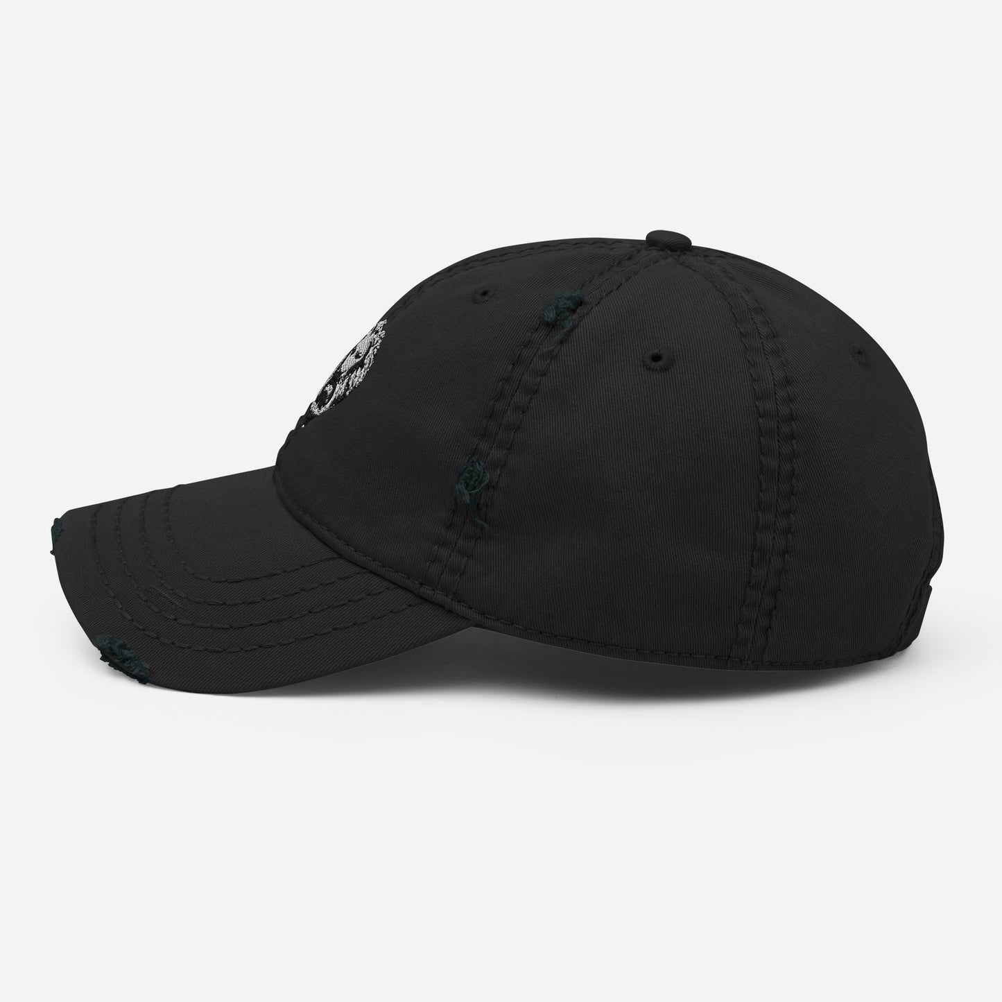 Lion Distressed Dad Hat