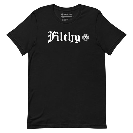 Filthy t-shirt - NO FIXED ABODE Punkrock Mens Luxury Streetwear UK