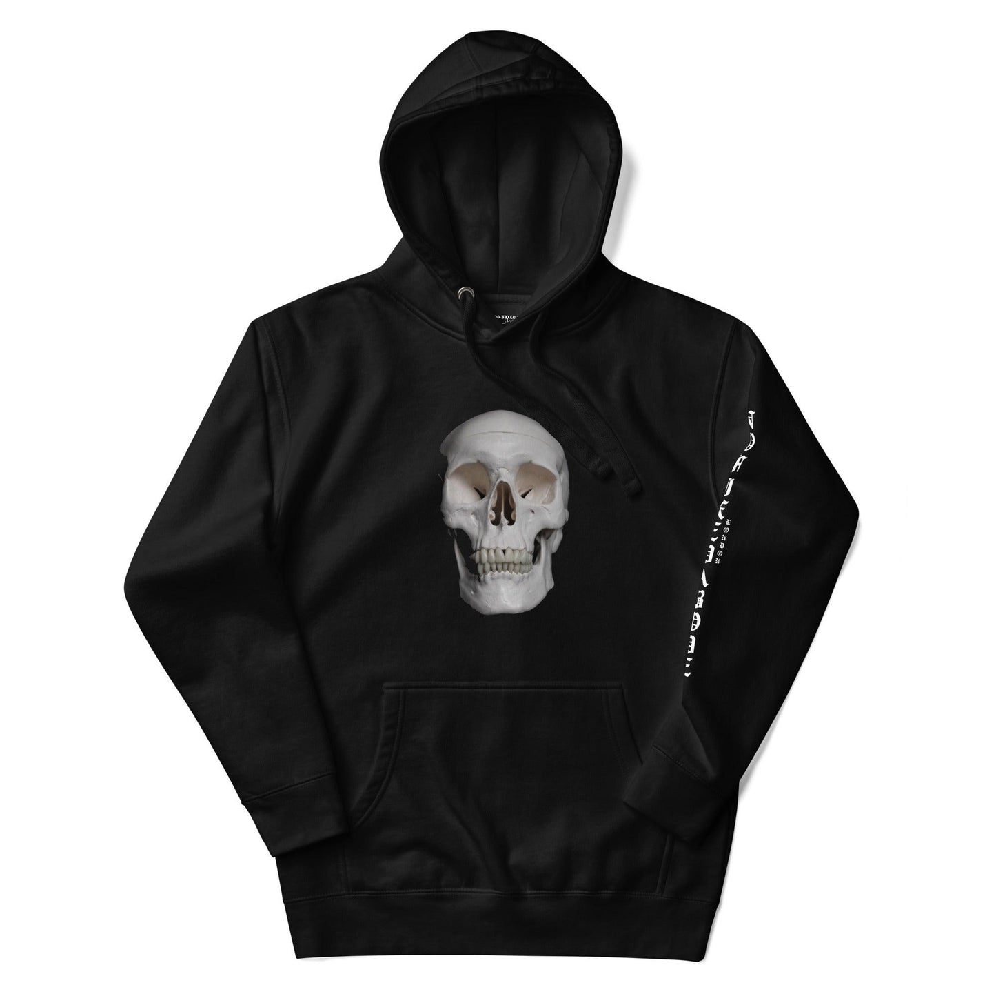 Skull & Cross Hoodie - NO FIXED ABODE Punkrock Mens Luxury Streetwear UK