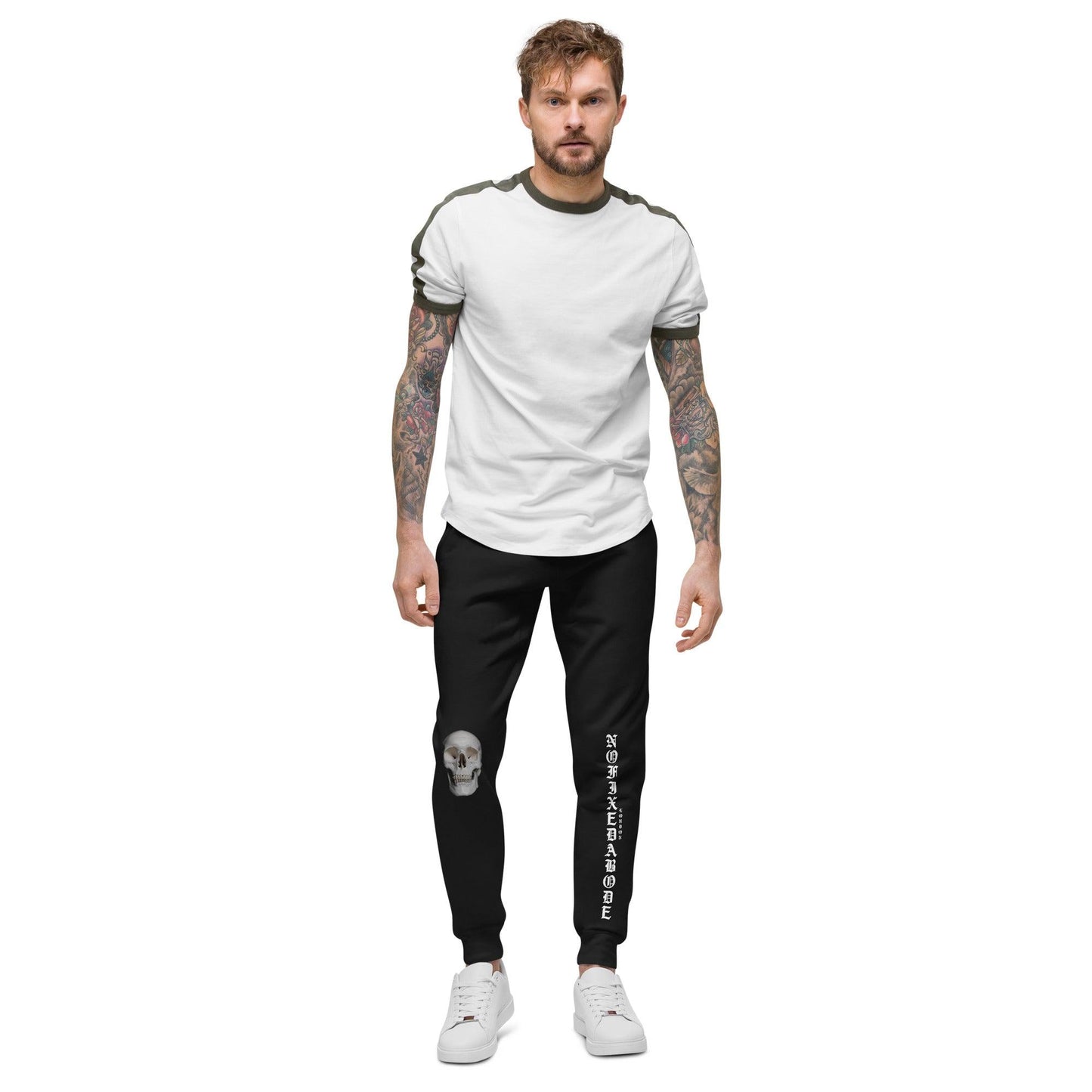 Skull sweatpants - NO FIXED ABODE Punkrock Mens Luxury Streetwear UK