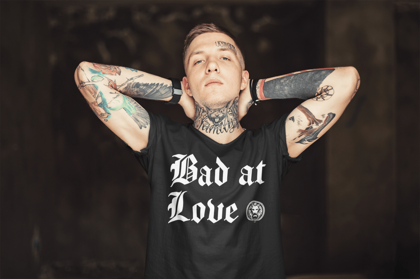Bad At Love - NO FIXED ABODE Punkrock Mens Luxury Streetwear UK