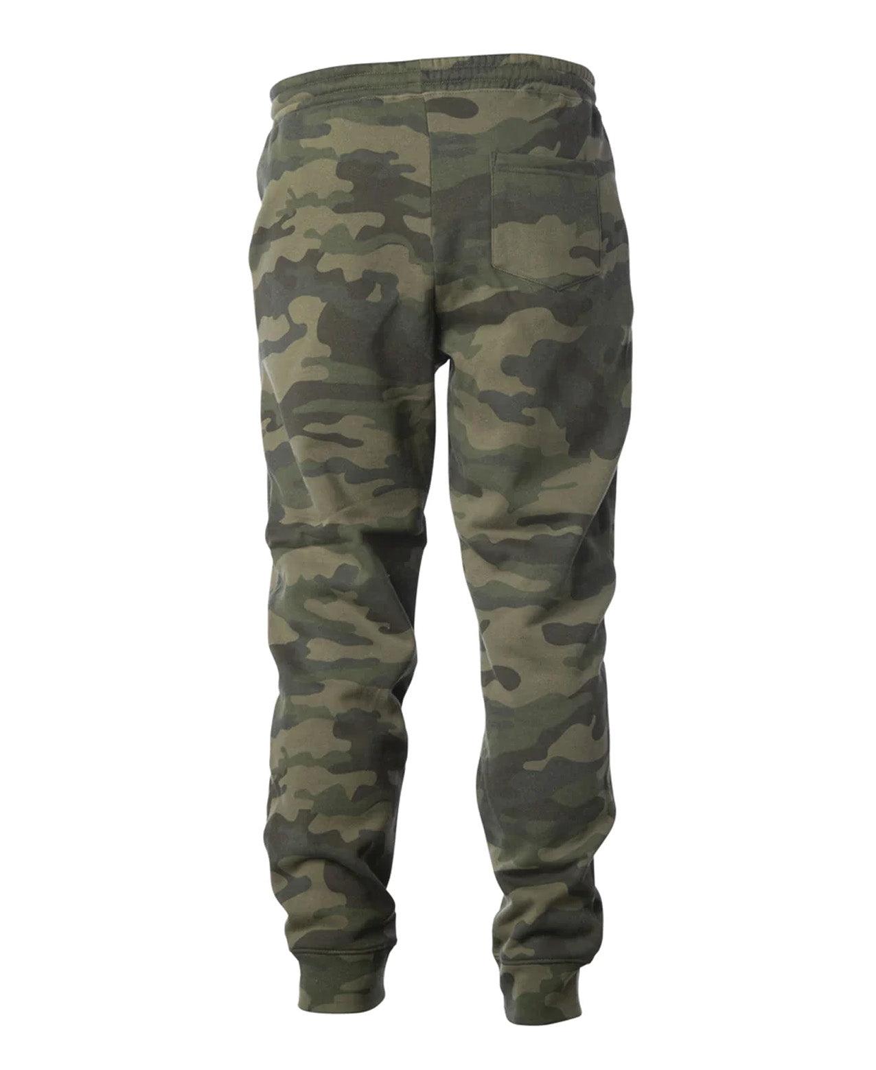 Mens Camo Trackies - NO FIXED ABODE Punkrock Mens Luxury Streetwear UK