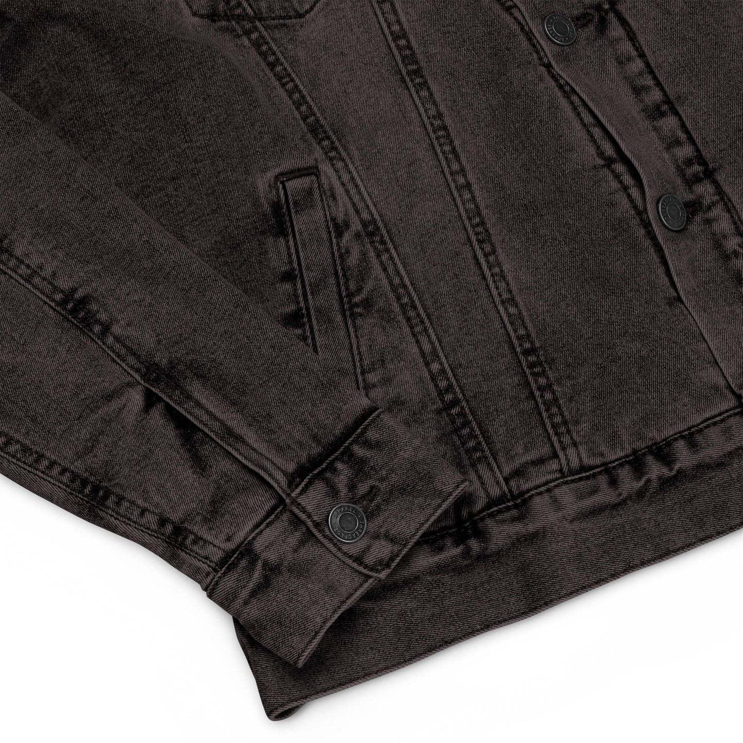 NFA Denim Sherpa Jacket - NO FIXED ABODE Punkrock Mens Luxury Streetwear UK