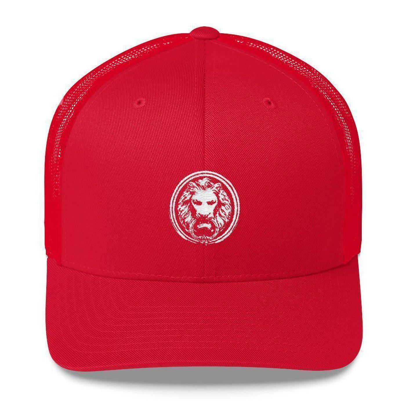 No Fixed Abode Lion Trucker Cap - NO FIXED ABODE Punkrock Mens Luxury Streetwear UK
