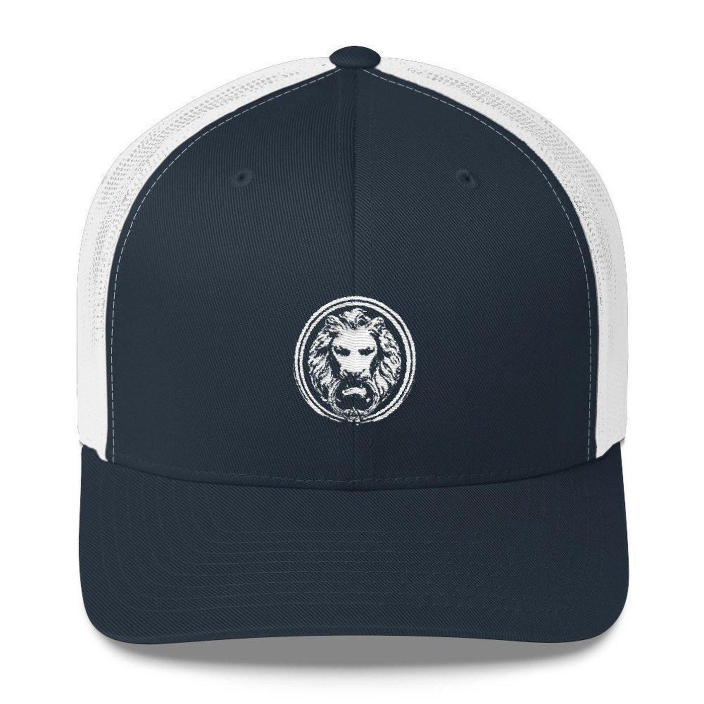 No Fixed Abode Lion Trucker Cap - NO FIXED ABODE Punkrock Mens Luxury Streetwear UK
