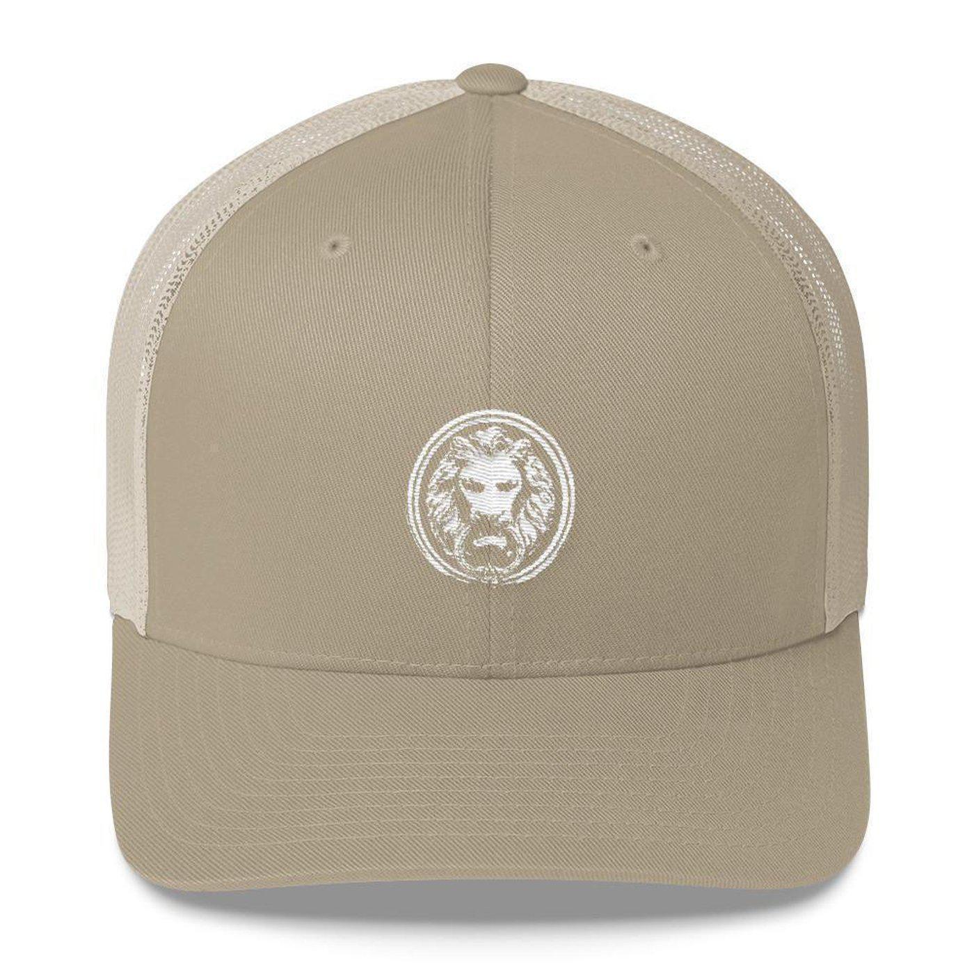 No Fixed Abode Lion Trucker Cap - NO FIXED ABODE Punkrock Mens Luxury Streetwear UK