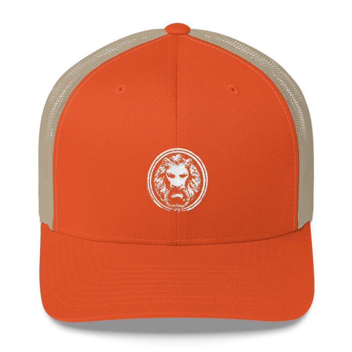 No Fixed Abode Lion Trucker Cap - NO FIXED ABODE Punkrock Mens Luxury Streetwear UK