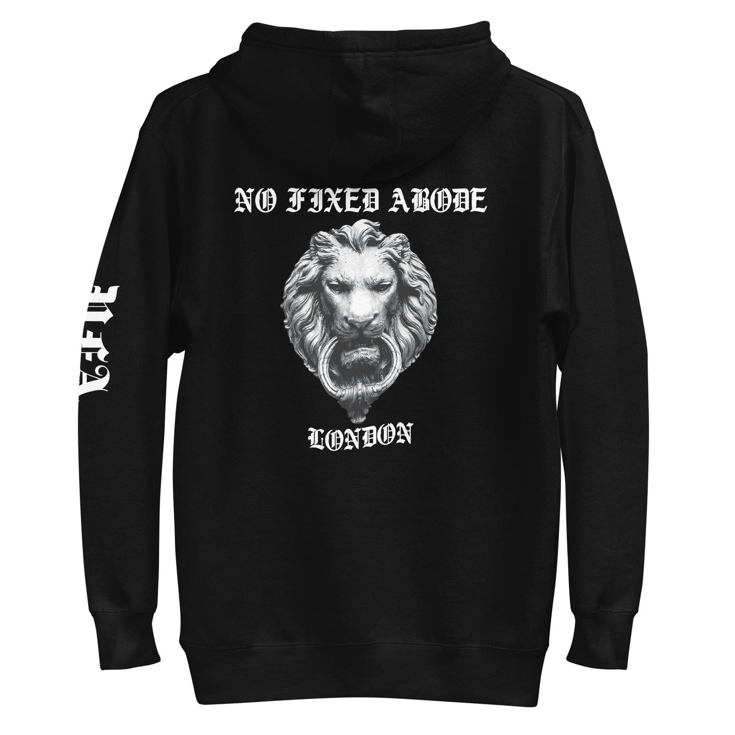 No Music No Life Hoodie - NO FIXED ABODE Punkrock Mens Luxury Streetwear UK
