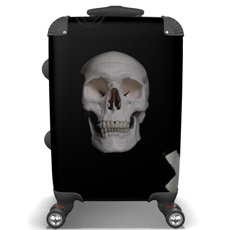 Skull and Cross Suitcase - NO FIXED ABODE Punkrock Mens Luxury Streetwear UK