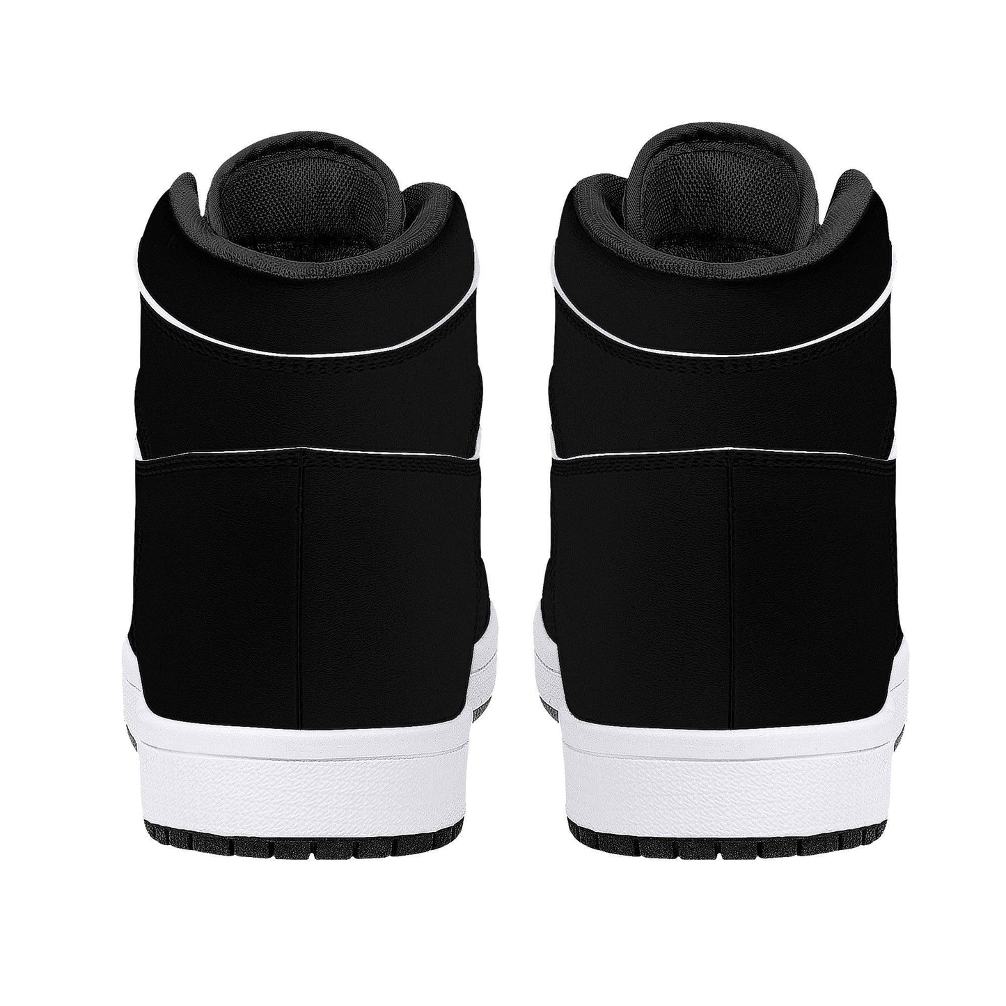 Skull High-Top Trainers - NO FIXED ABODE Punkrock Mens Luxury Streetwear UK