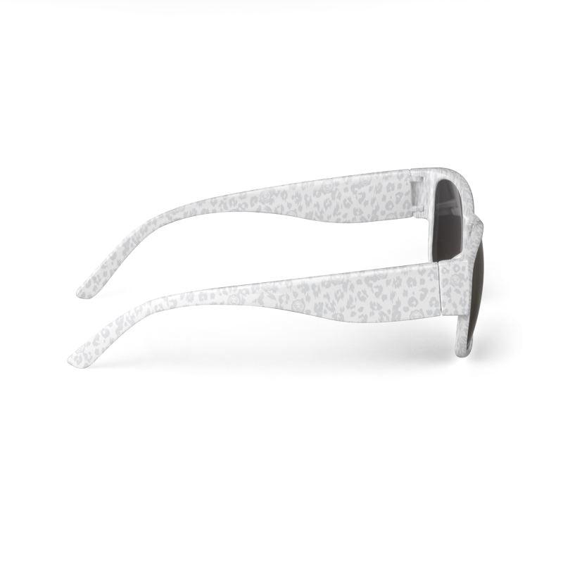 White Leopard Sunglasses - NO FIXED ABODE Punkrock Mens Luxury Streetwear UK