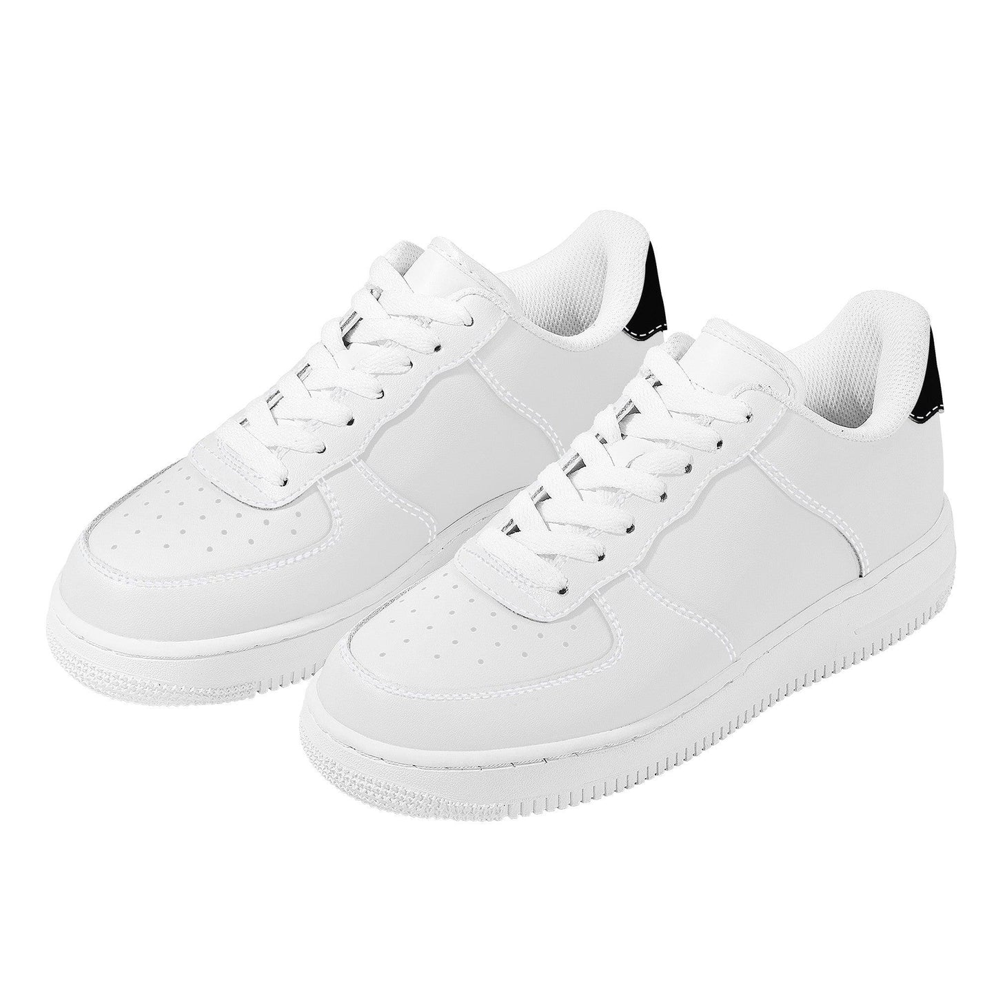 White Lion Low Top Trainers - NO FIXED ABODE Punkrock Mens Luxury Streetwear UK