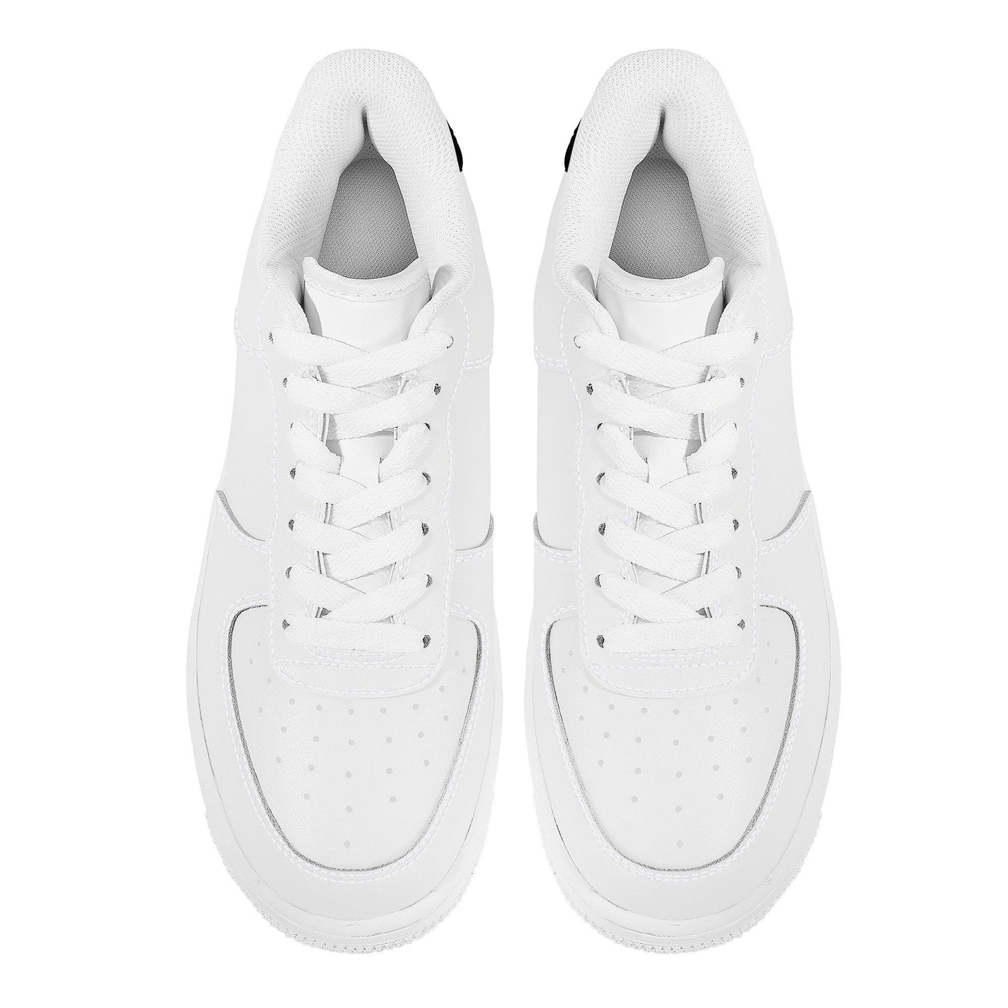 White Lion Low Top Trainers - NO FIXED ABODE Punkrock Mens Luxury Streetwear UK