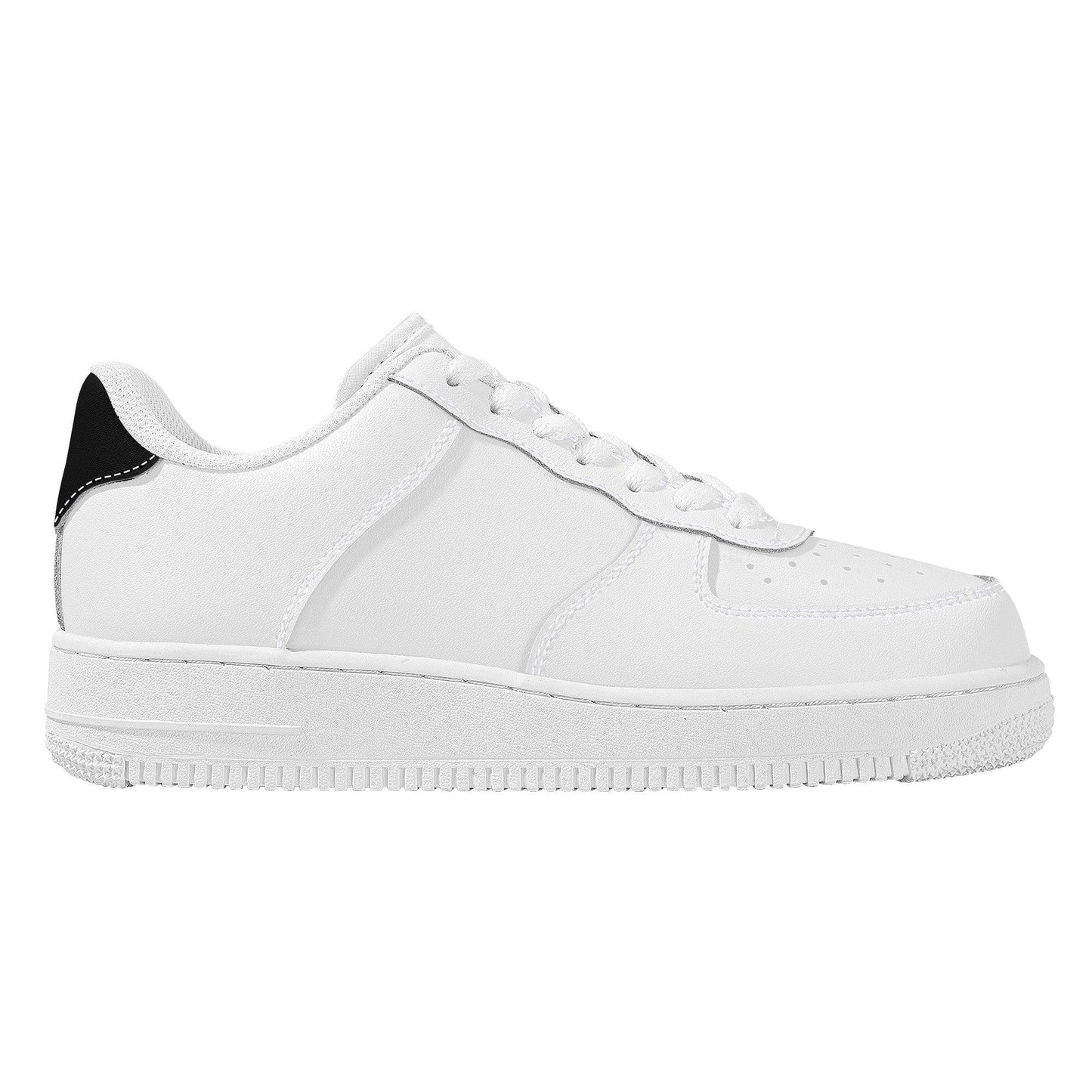 White Lion Low Top Trainers - NO FIXED ABODE Punkrock Mens Luxury Streetwear UK