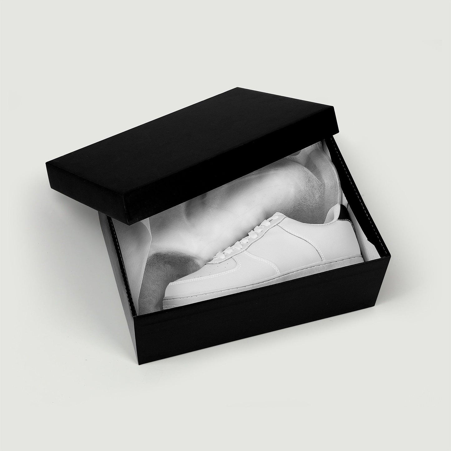 White Lion Low Top Trainers - NO FIXED ABODE Punkrock Mens Luxury Streetwear UK