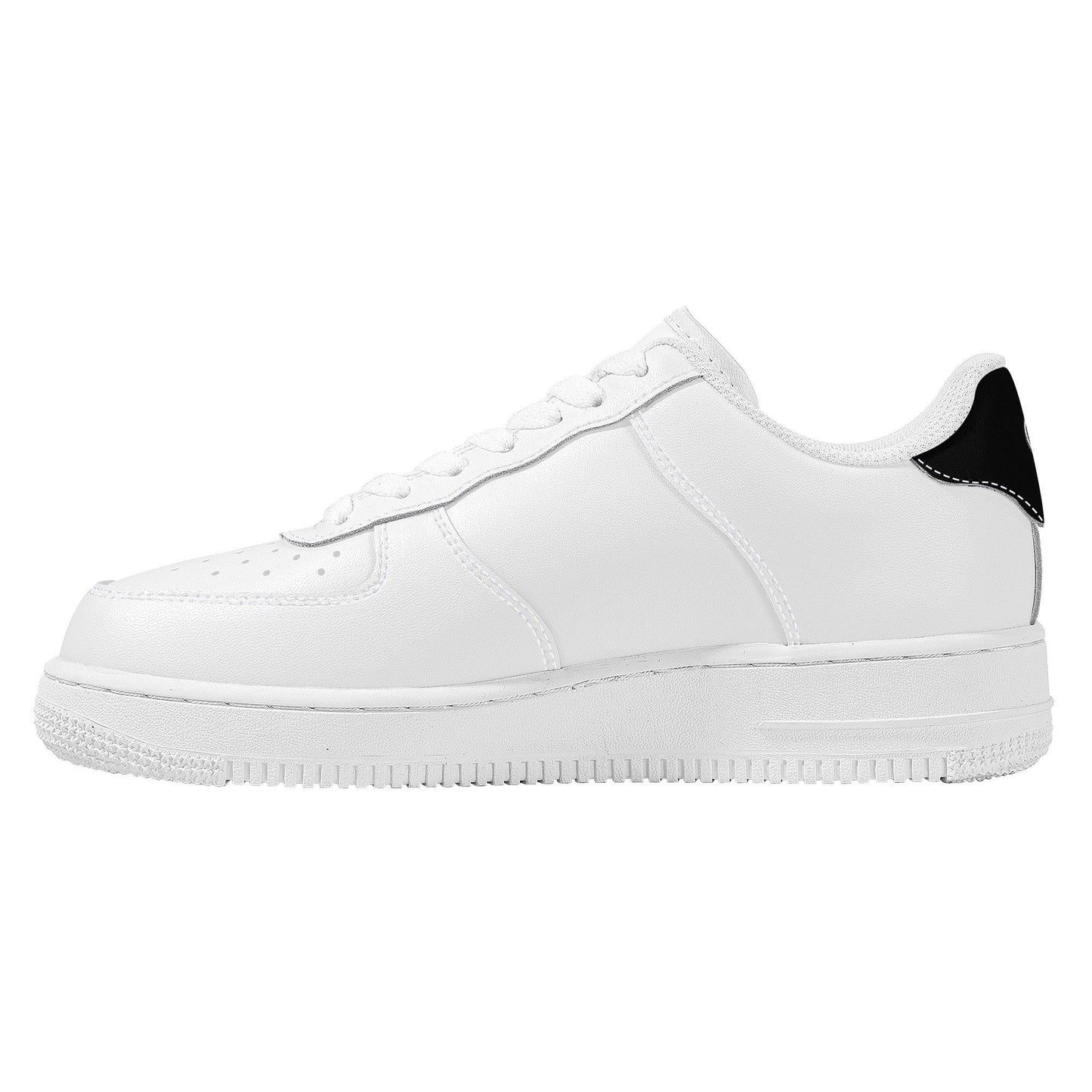 White Lion Low Top Trainers - NO FIXED ABODE Punkrock Mens Luxury Streetwear UK