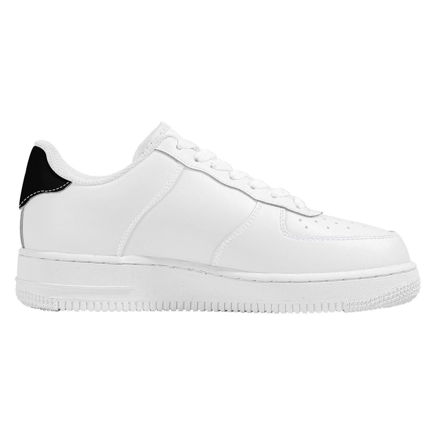 White Lion Low Top Trainers - NO FIXED ABODE Punkrock Mens Luxury Streetwear UK