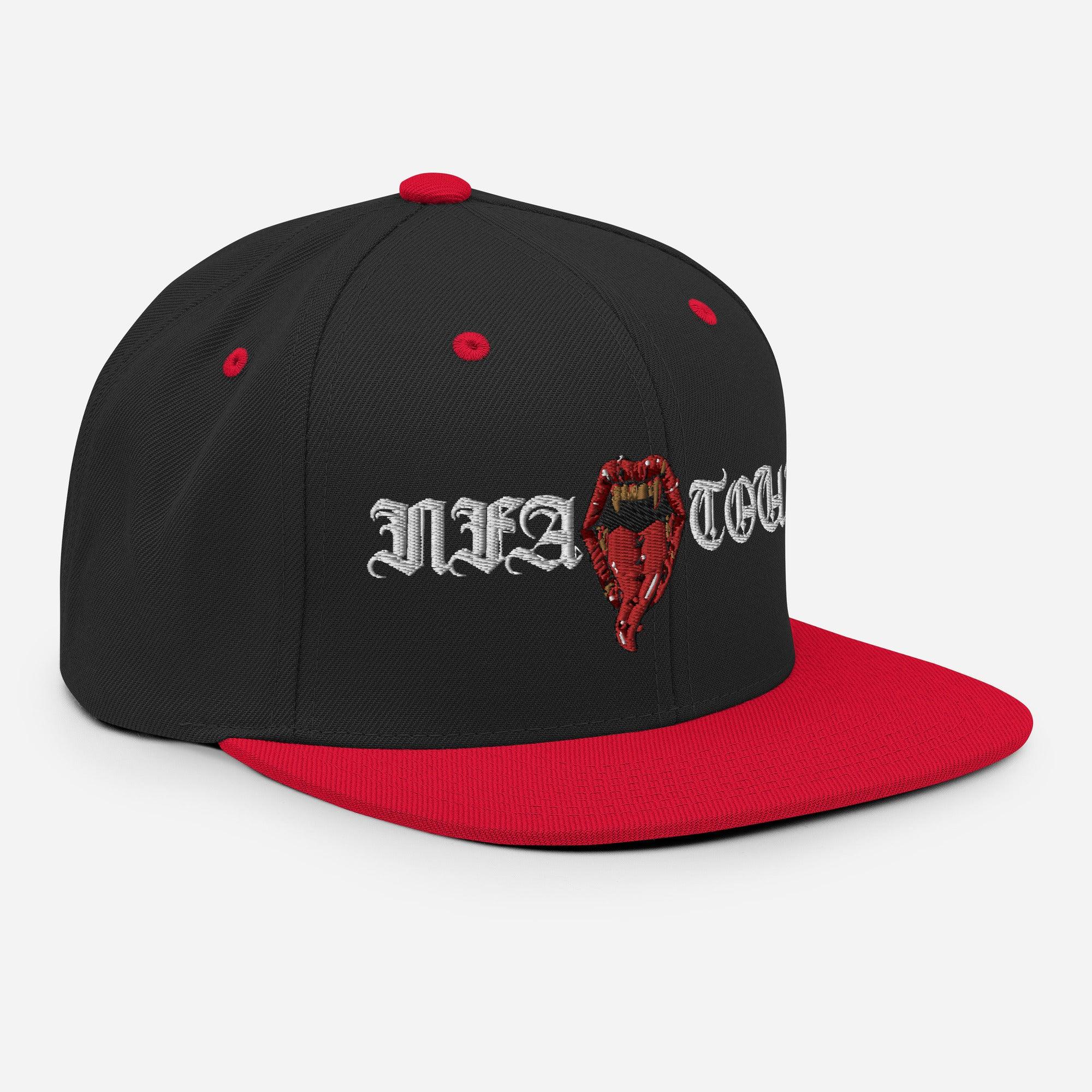 Dirty and Nasty NFA Tour Snapback Hat - NO FIXED ABODE Punkrock Mens Luxury Streetwear UK