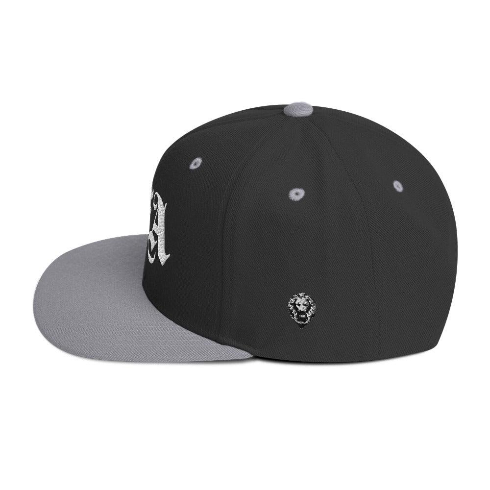 NFA Embroidered Puff Snapback - NO FIXED ABODE Punkrock Mens Luxury Streetwear UK