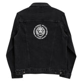 No Music No Life Denim Embroidered Jacket - NO FIXED ABODE Punkrock Mens Luxury Streetwear UK