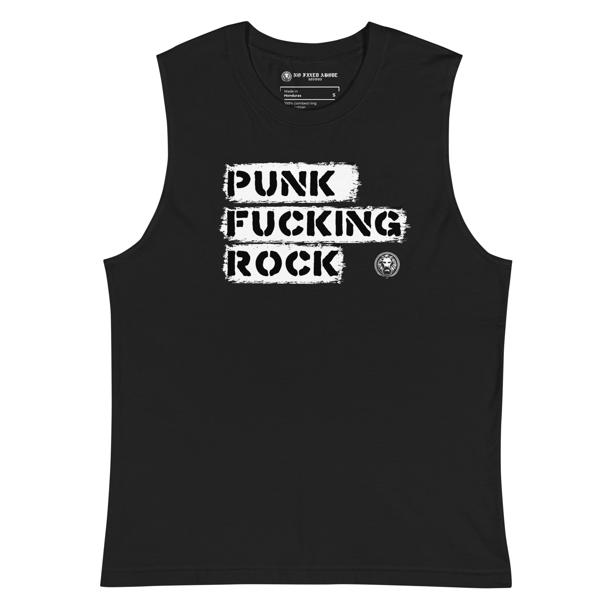 Punk Fucking Rock Muscle Shirt
