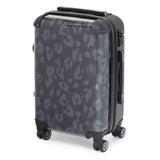 Black Leopard Suitcase - NO FIXED ABODE Punkrock Mens Luxury Streetwear UK