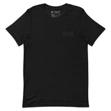 Black NFA Embroidered T-shirt - NO FIXED ABODE Punkrock Mens Luxury Streetwear UK