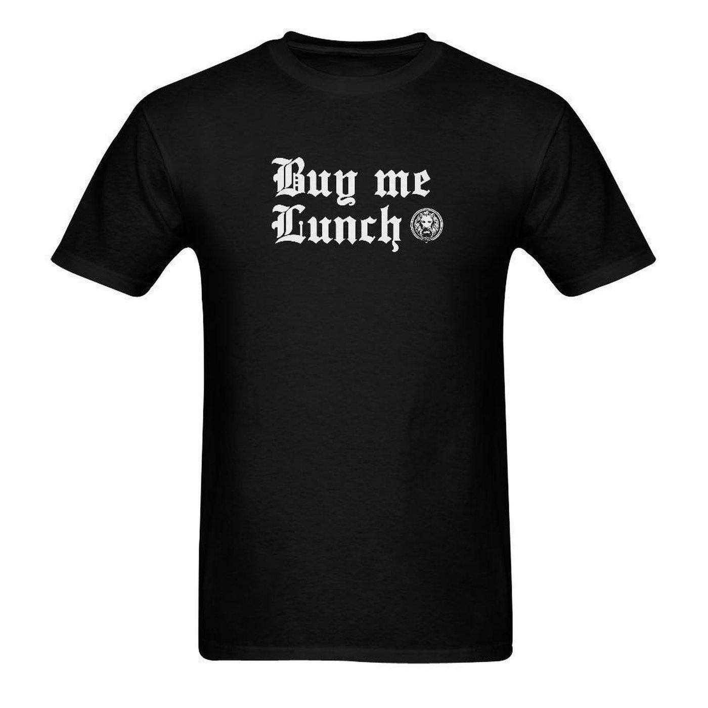 Buy Me Lunch Men's T-shirt - NO FIXED ABODE Punkrock Mens Luxury Streetwear UK