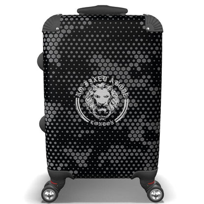 Camo Grey Lion Suitcase - NO FIXED ABODE Punkrock Mens Luxury Streetwear UK