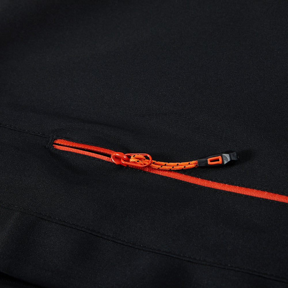 No Fixed Abode Streetwear Snowboarding Ski, Snow Winter jacket mens pocket detail orange cord