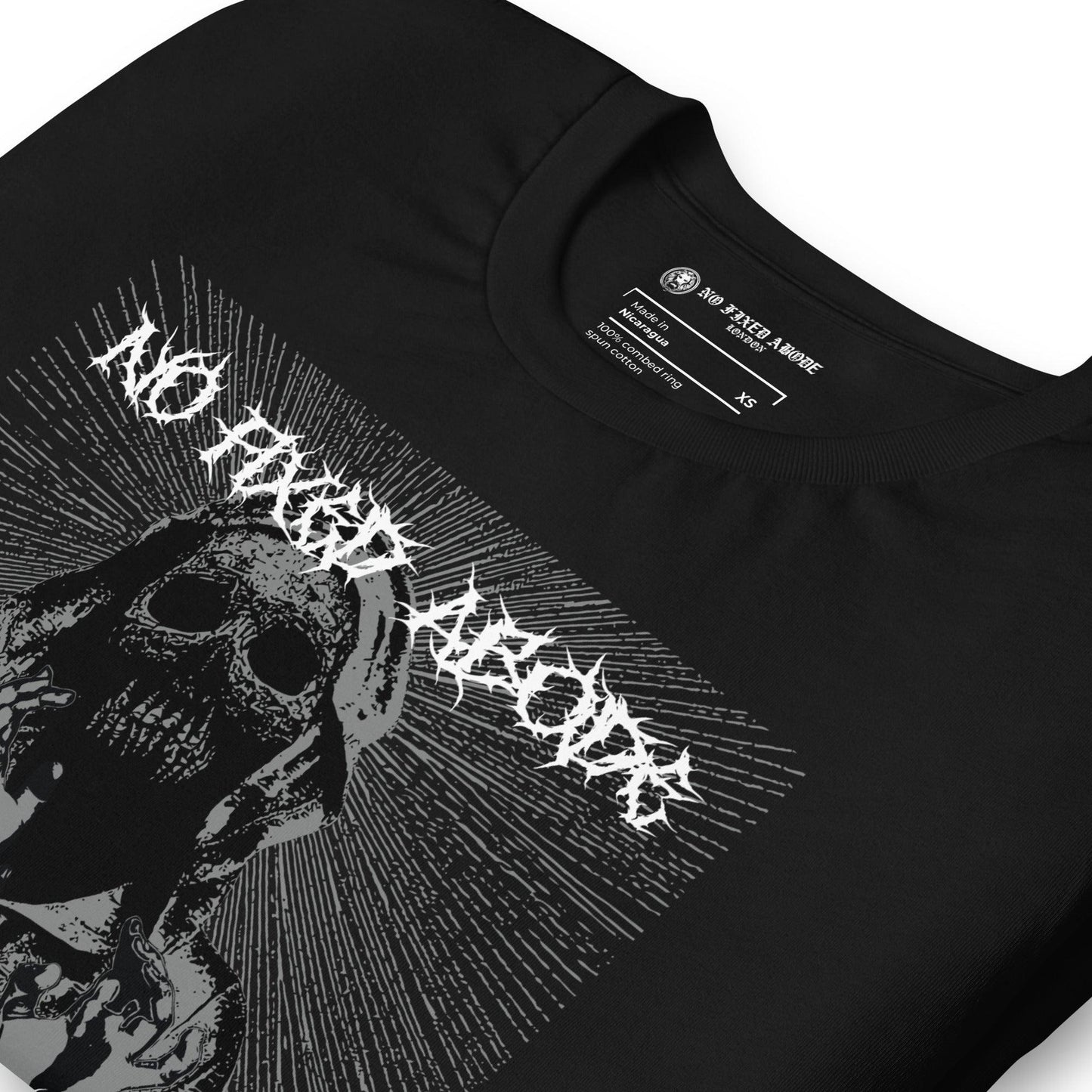 Death Metal Style - I Did It My Way T-shirt - NO FIXED ABODE Punkrock Mens Luxury Streetwear UK
