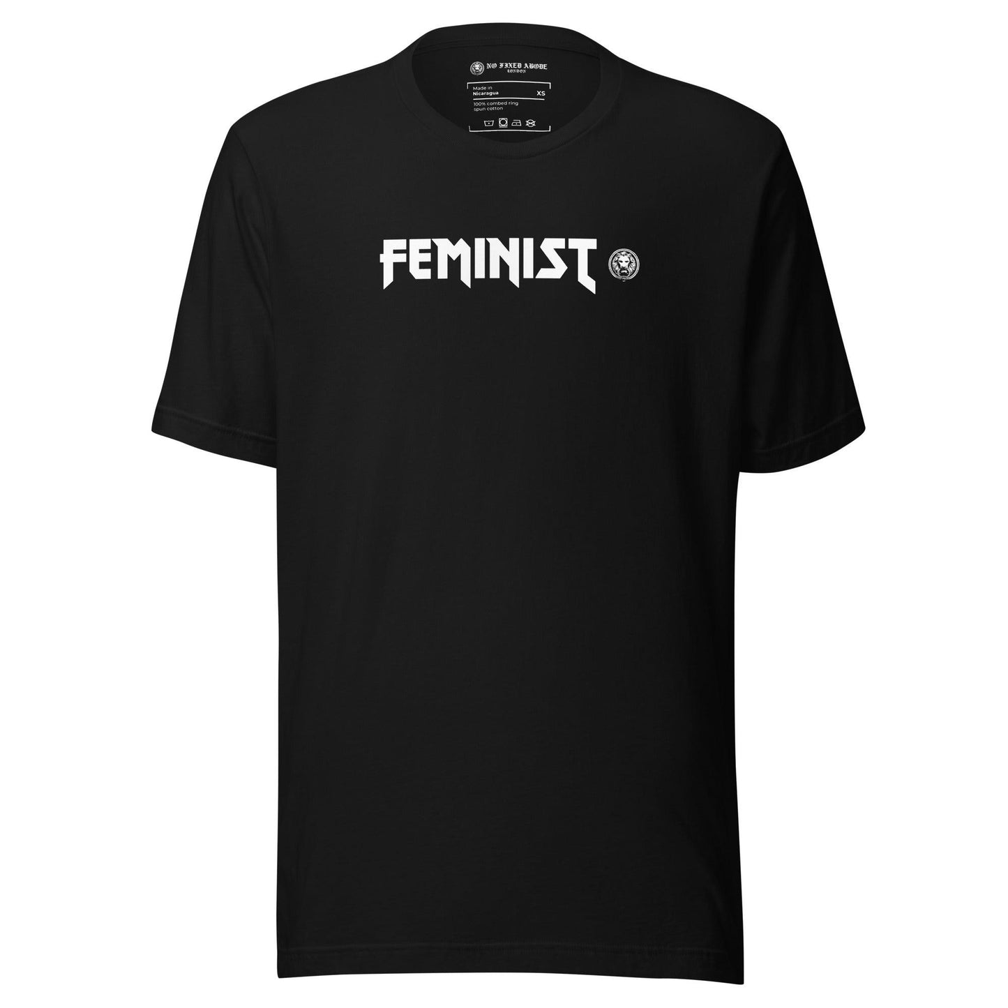 Feminist t-shirt - NO FIXED ABODE Punkrock Mens Luxury Streetwear UK