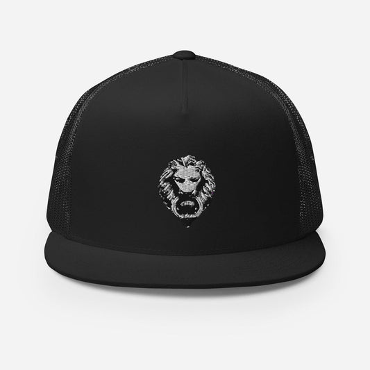 Lion Trucker Cap - NO FIXED ABODE Punkrock Mens Luxury Streetwear UK