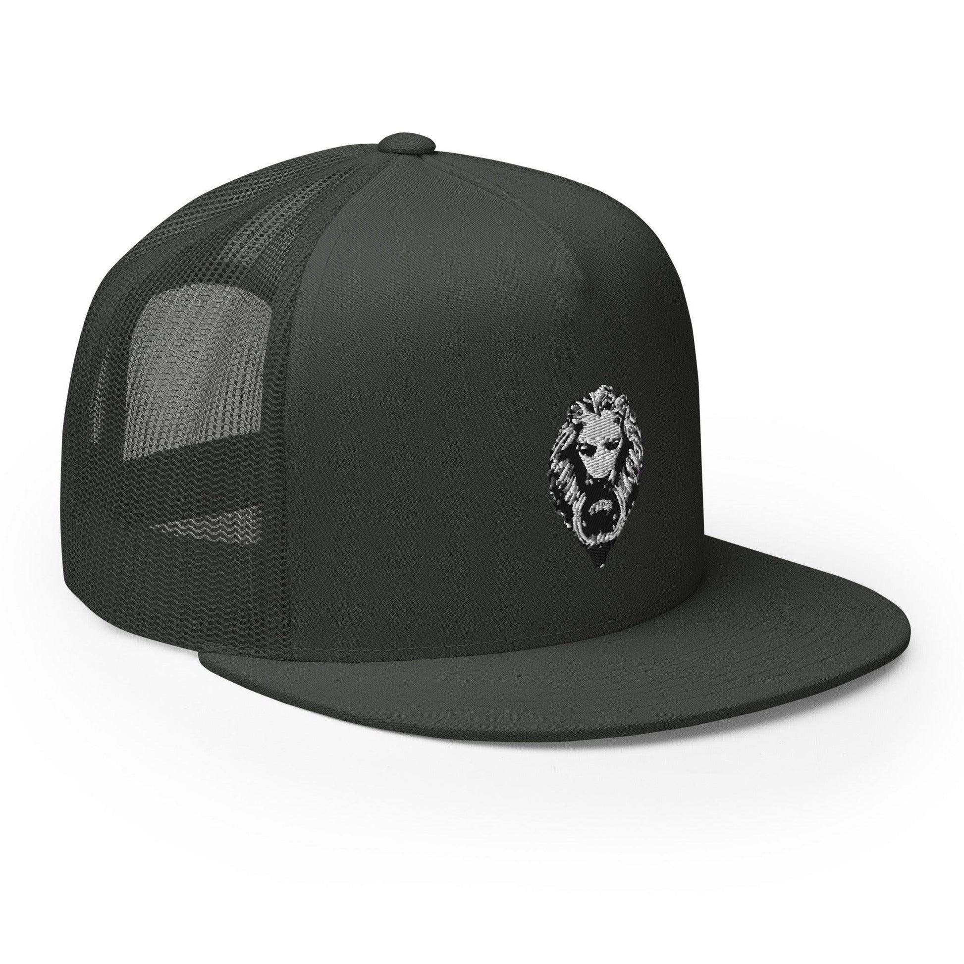 Lion Trucker Cap - NO FIXED ABODE Punkrock Mens Luxury Streetwear UK