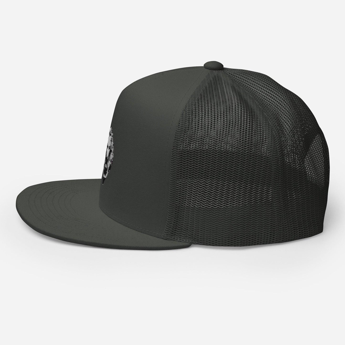 Lion Trucker Cap - NO FIXED ABODE Punkrock Mens Luxury Streetwear UK