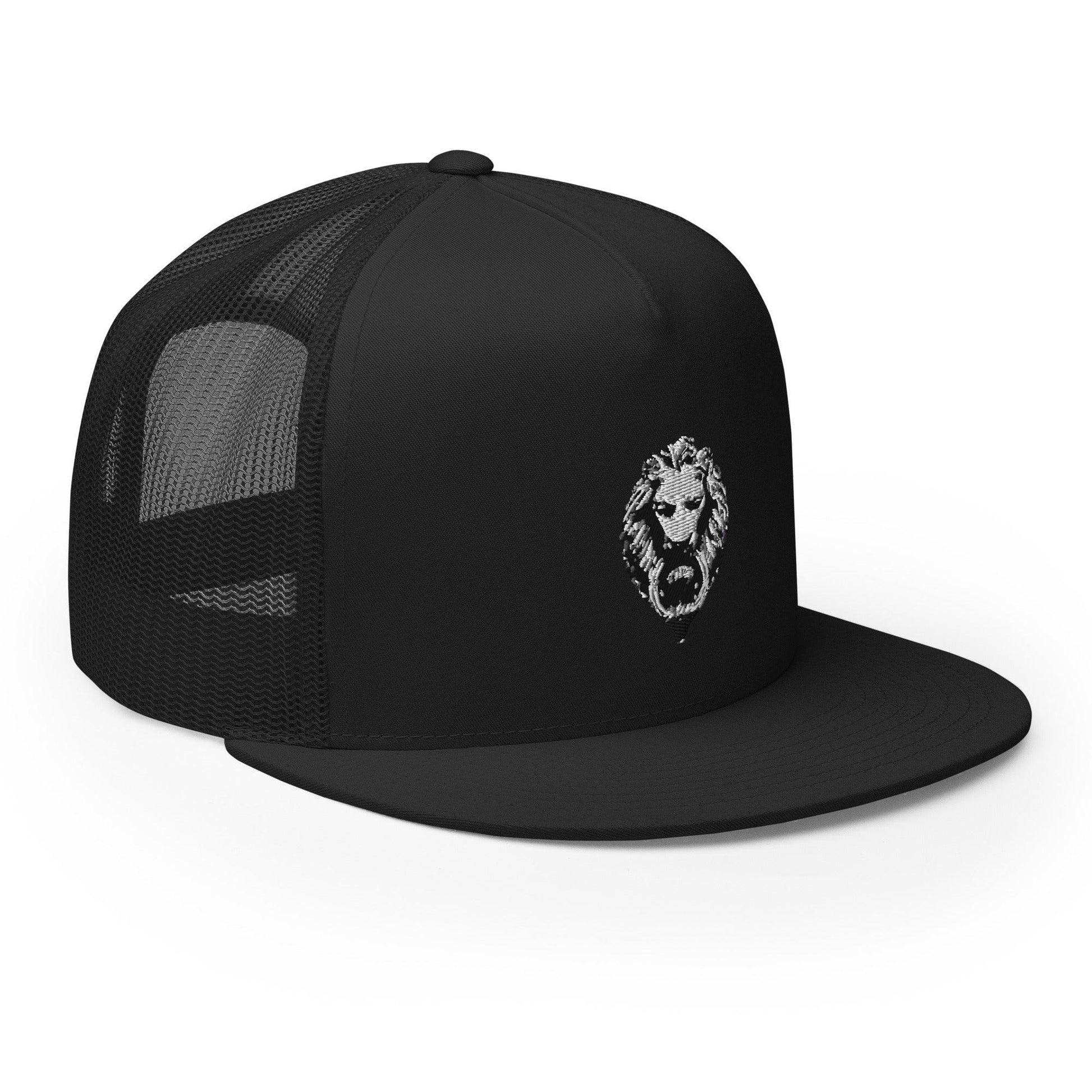 Lion Trucker Cap - NO FIXED ABODE Punkrock Mens Luxury Streetwear UK