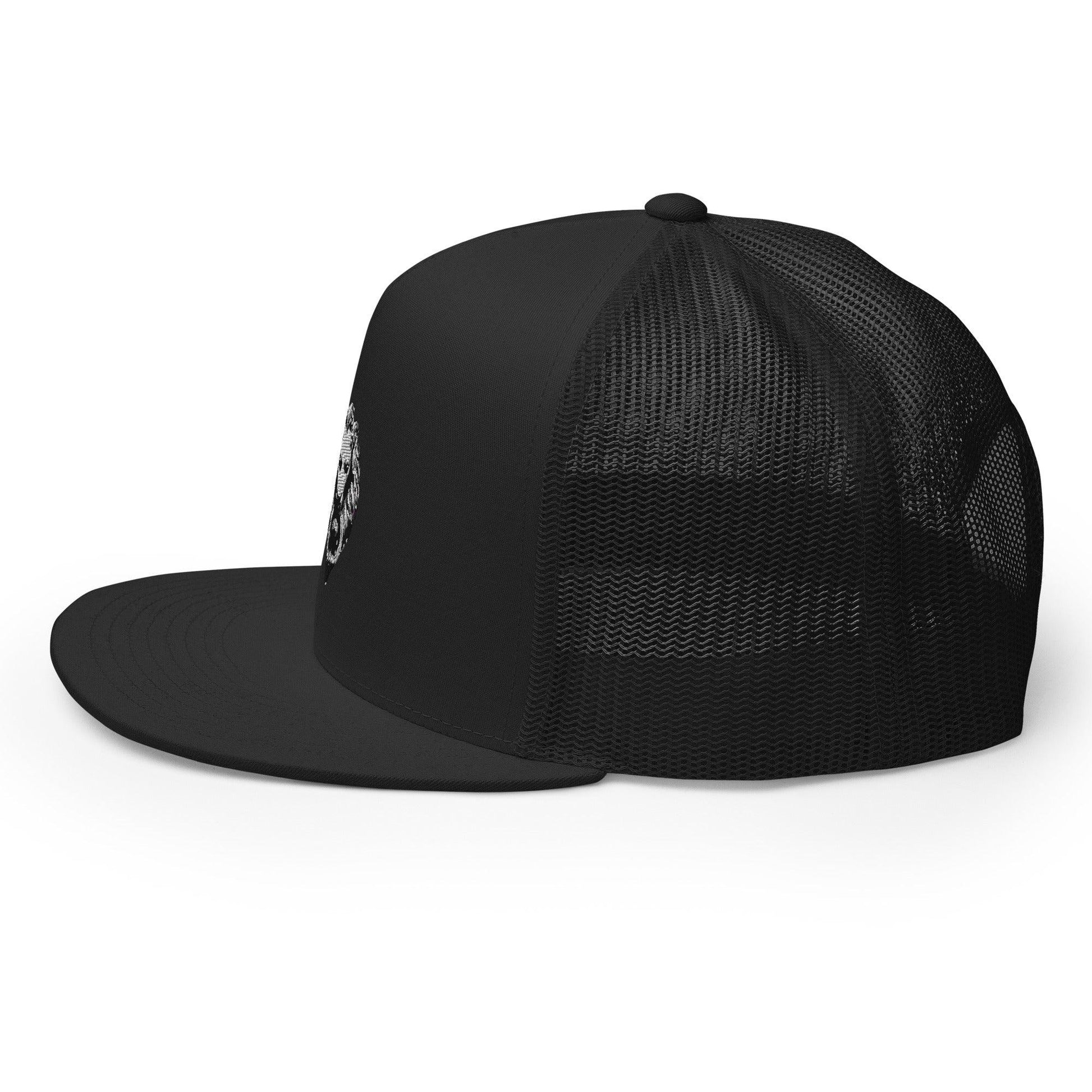 Lion Trucker Cap - NO FIXED ABODE Punkrock Mens Luxury Streetwear UK