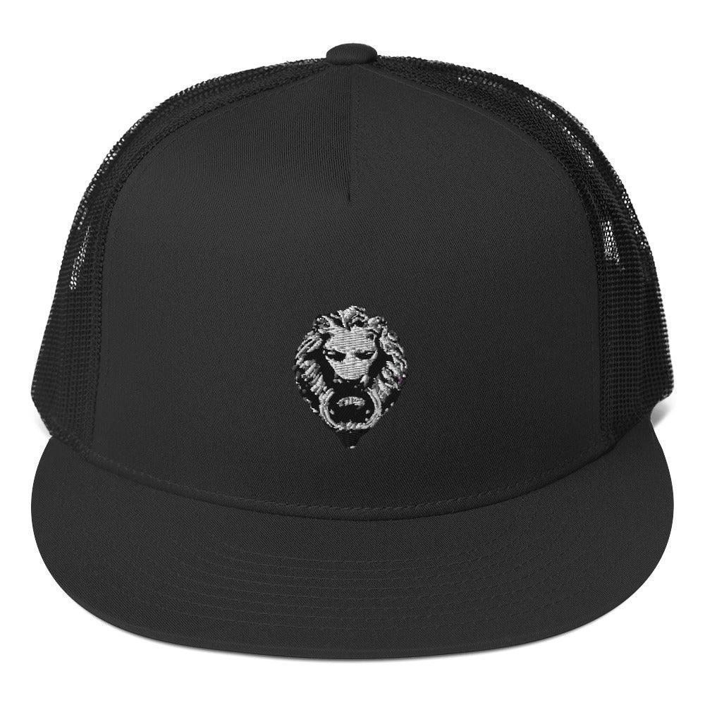 Lion Trucker Cap - NO FIXED ABODE Punkrock Mens Luxury Streetwear UK