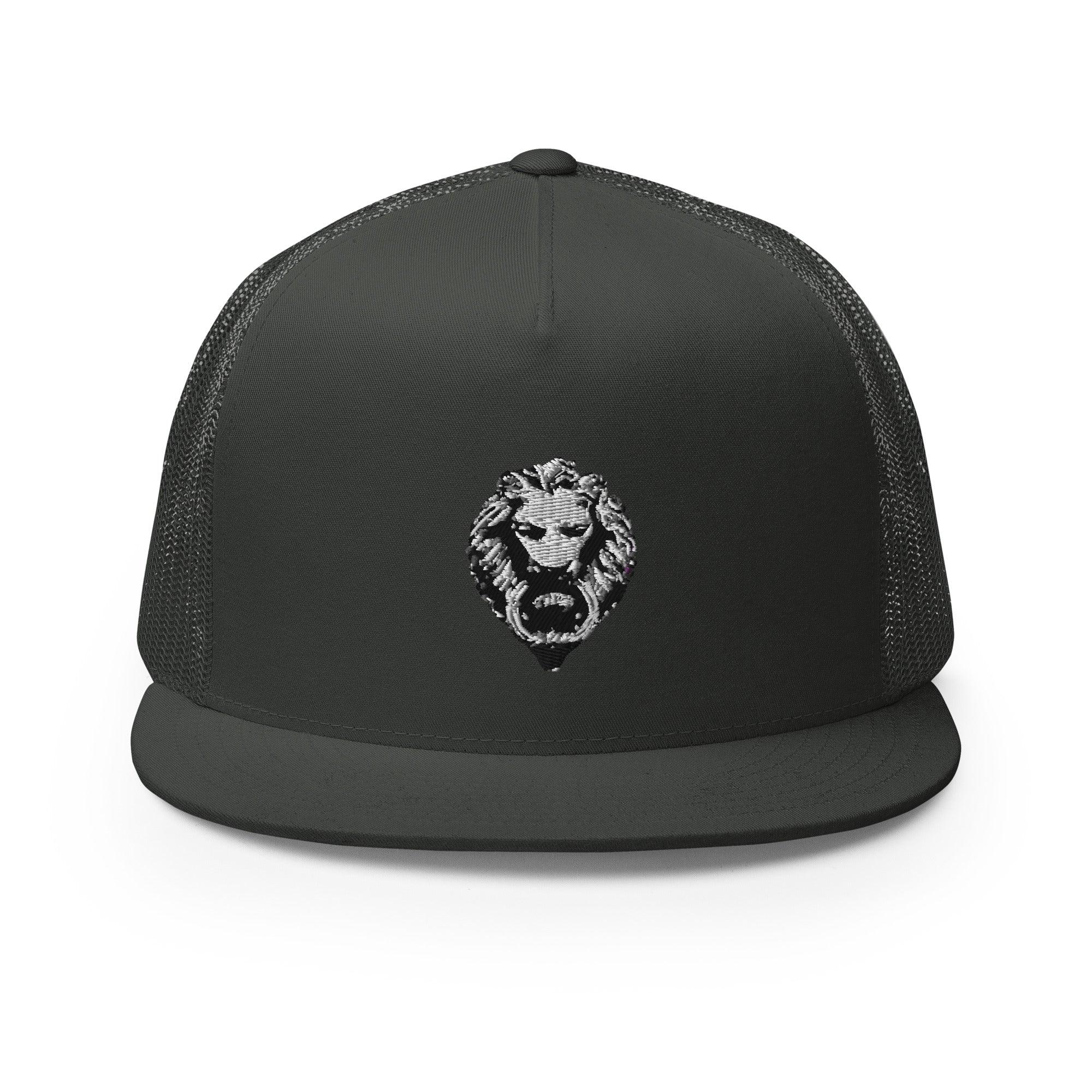 Lion Trucker Cap - NO FIXED ABODE Punkrock Mens Luxury Streetwear UK