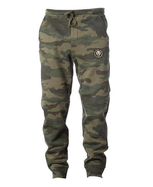 Mens Camo Trackies - NO FIXED ABODE Punkrock Mens Luxury Streetwear UK