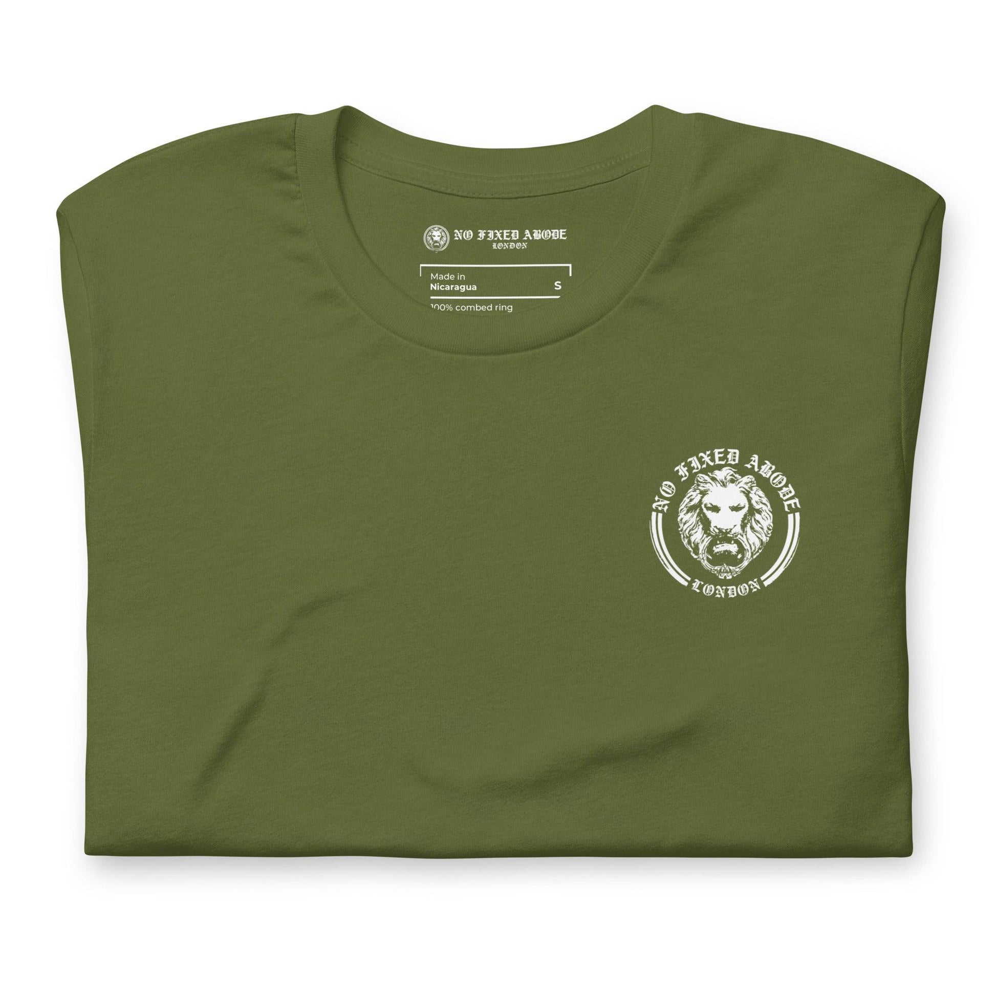 NFA Back t-shirt - NO FIXED ABODE Punkrock Mens Luxury Streetwear UK