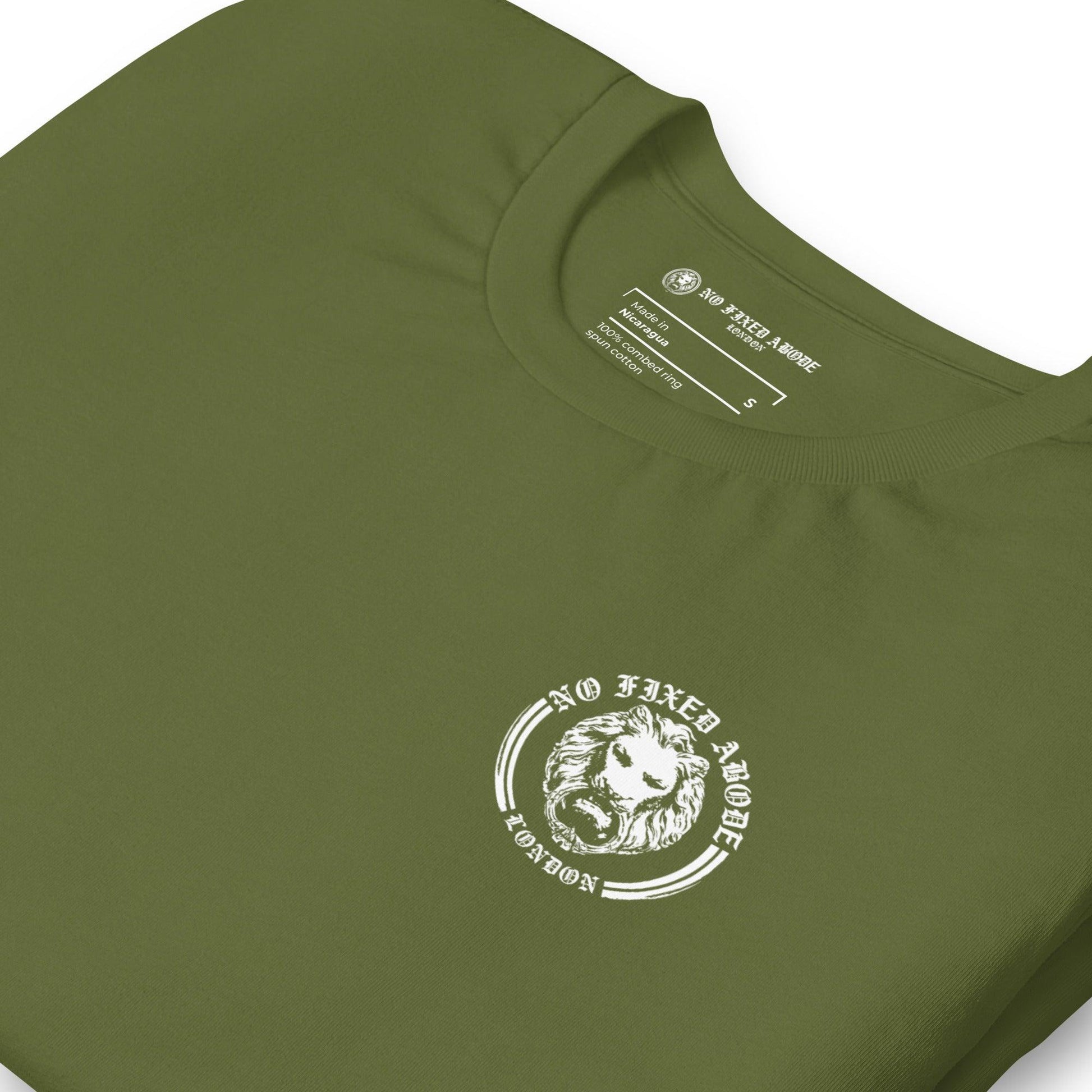NFA Back t-shirt - NO FIXED ABODE Punkrock Mens Luxury Streetwear UK