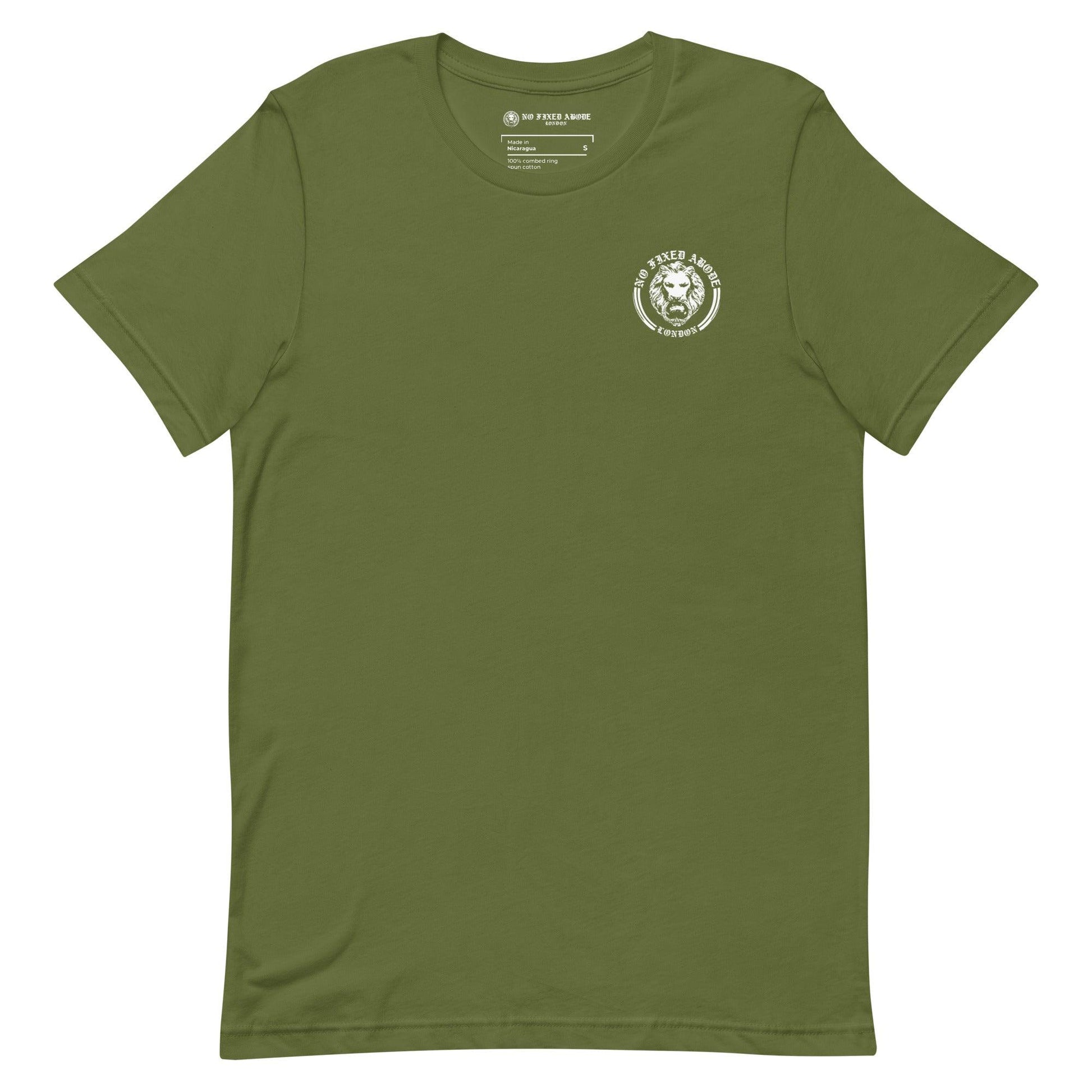 NFA Back t-shirt - NO FIXED ABODE Punkrock Mens Luxury Streetwear UK