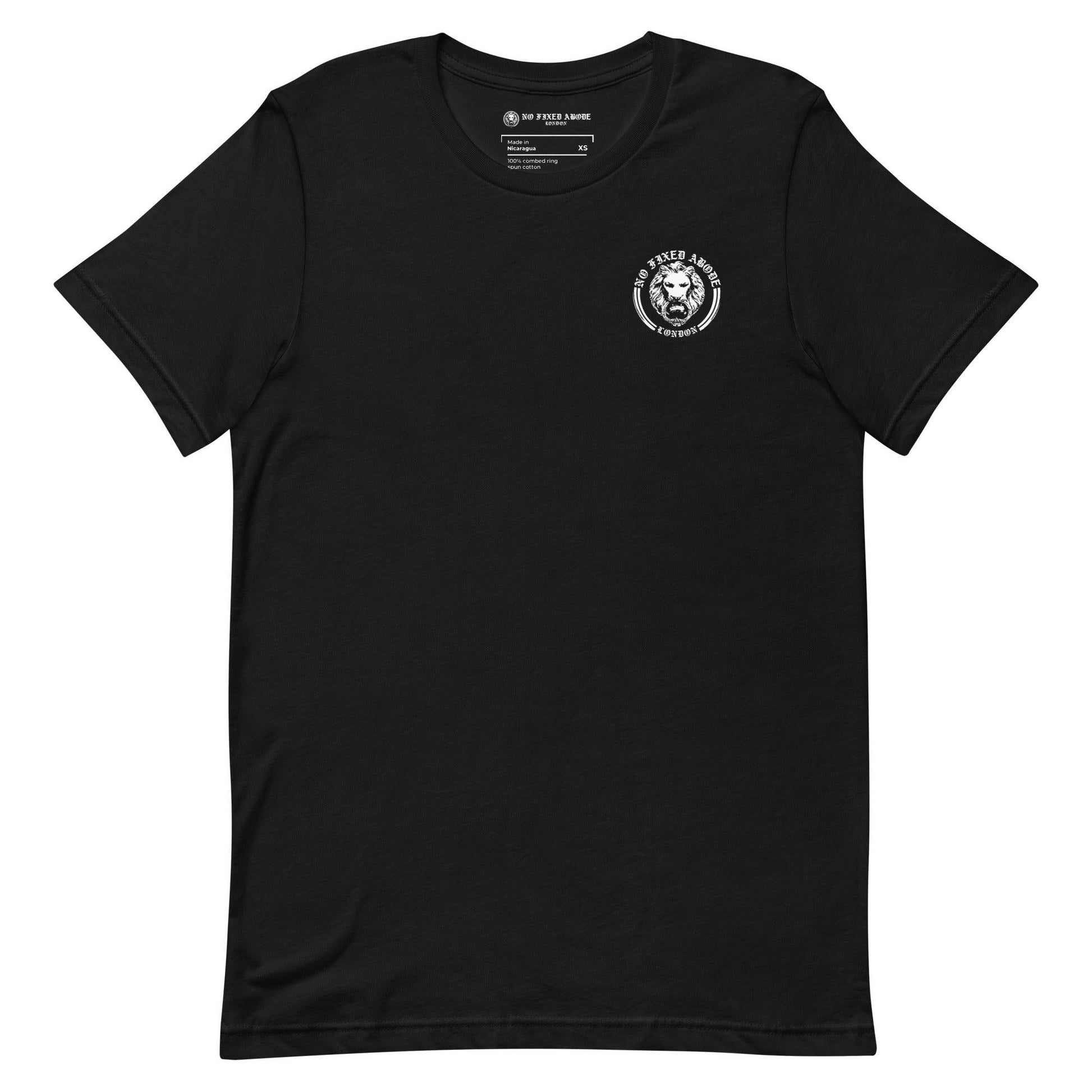 NFA Back t-shirt - NO FIXED ABODE Punkrock Mens Luxury Streetwear UK