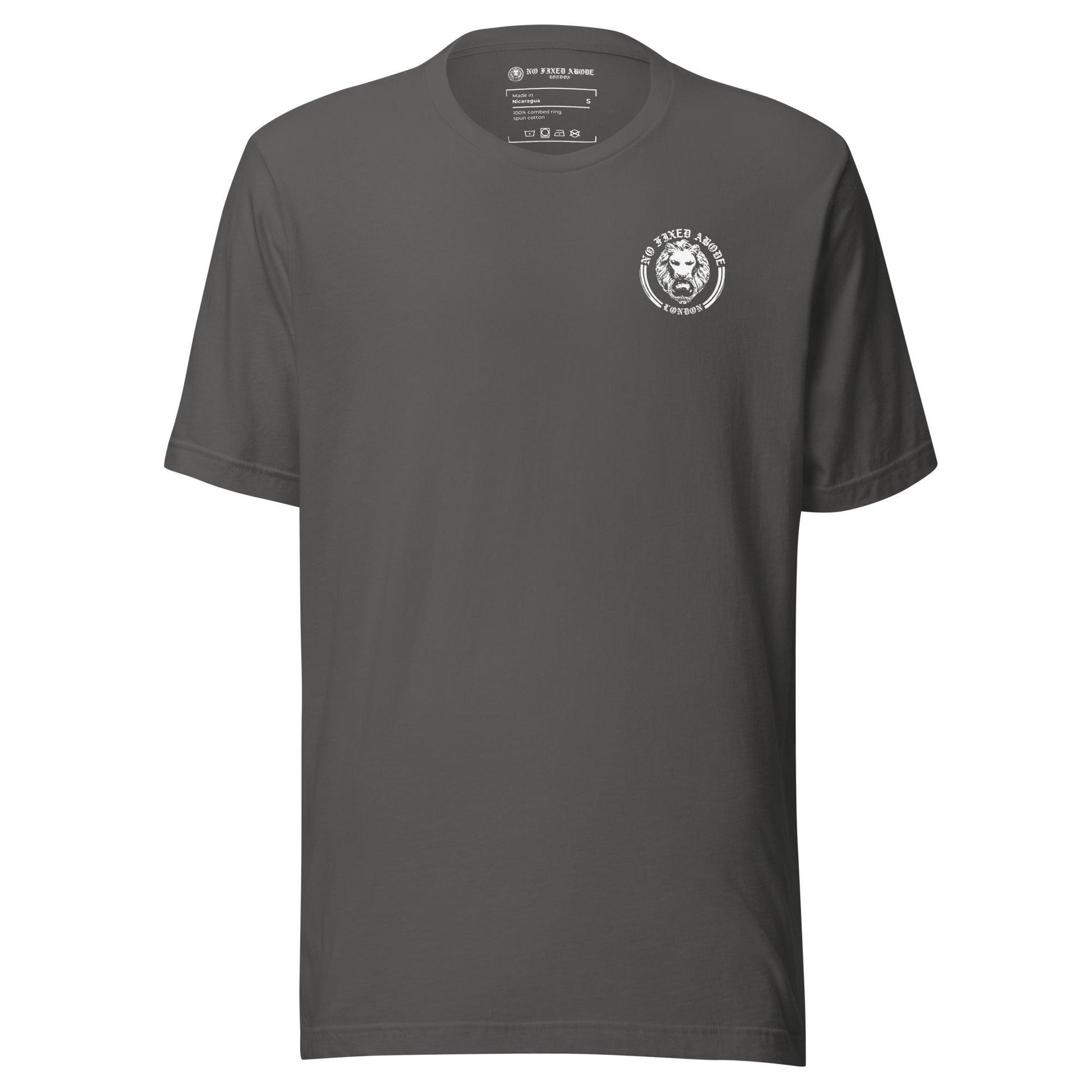 NFA Back t-shirt - NO FIXED ABODE Punkrock Mens Luxury Streetwear UK