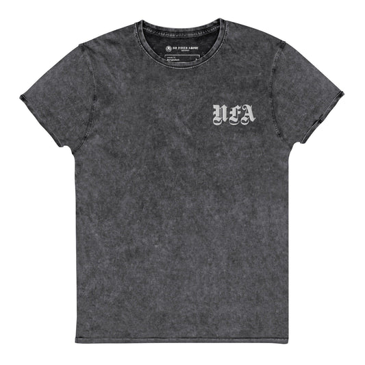 NFA Embroidered Acid Soft T-Shirt - NO FIXED ABODE Punkrock Mens Luxury Streetwear UK