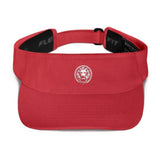 NO FIXED ABODE,NFA Lion Visor,Hats,Red