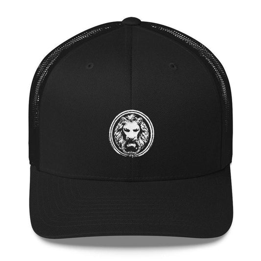 No Fixed Abode Lion Trucker Cap - NO FIXED ABODE Punkrock Mens Luxury Streetwear UK