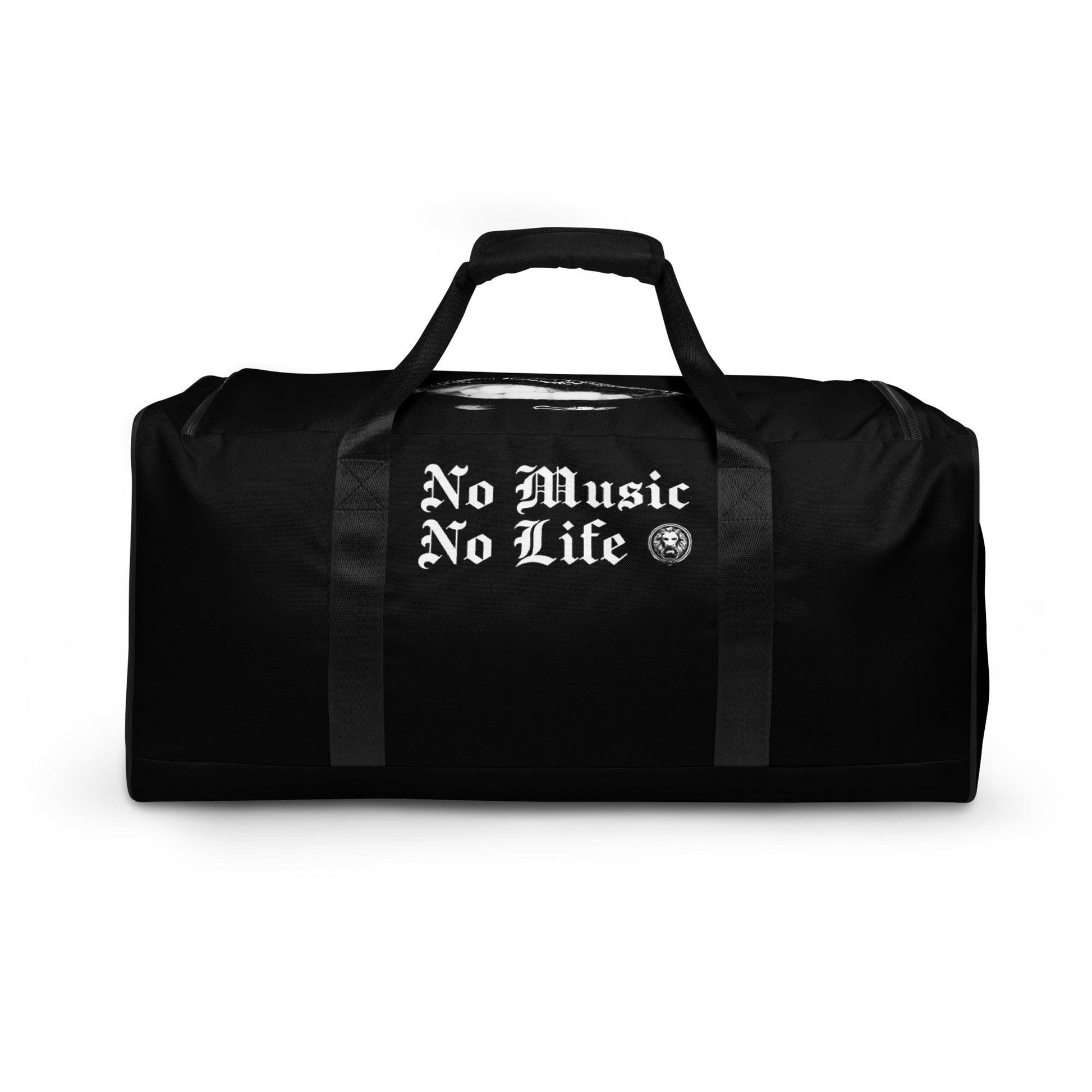 No Music No Life Duffle bag - NO FIXED ABODE Punkrock Mens Luxury Streetwear UK